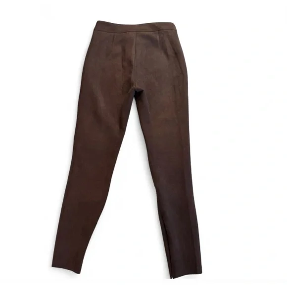 Leggings suede leather brown Zara - Picture 2 of 5